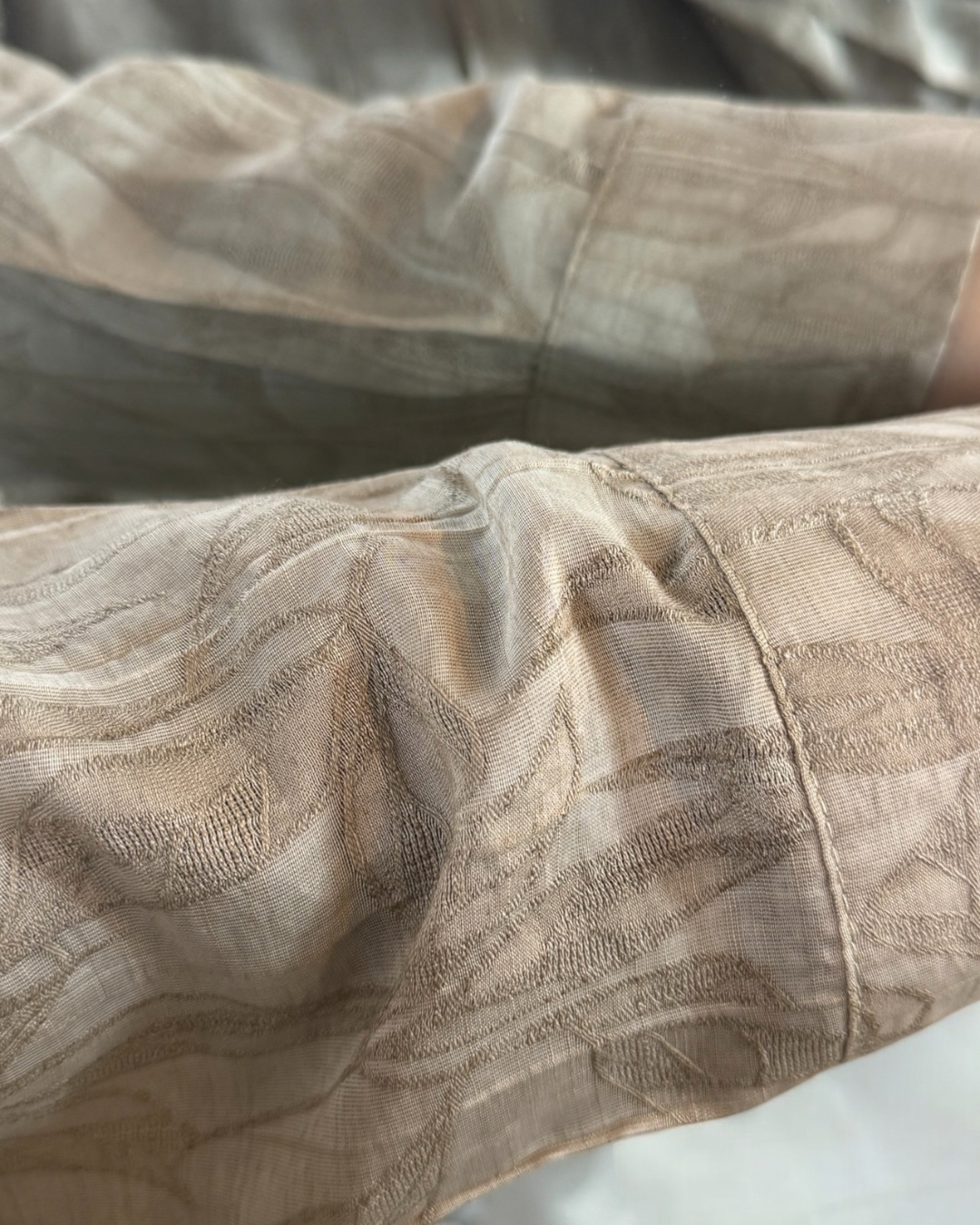 BlOUSE LEAF TAUPE